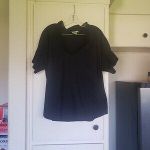 Finley Black Blouse Size Medium